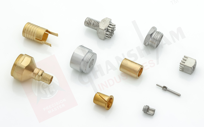 brass cnc components